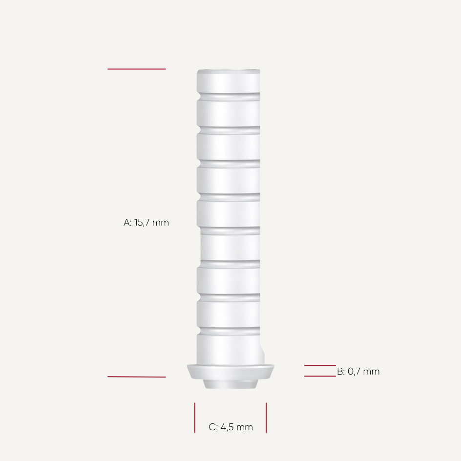 Ausbrennbare Abutments