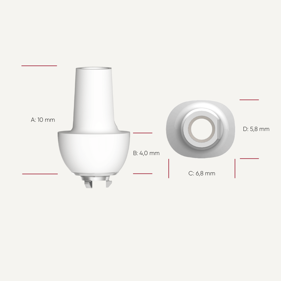 Anatomische Gingivaformer