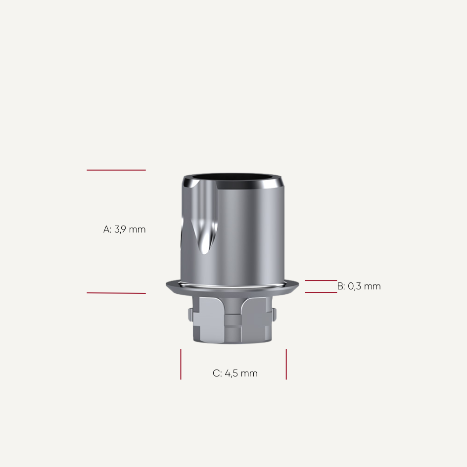 NeoBase® Abutments SSC gerader Schraubenzugangskanal