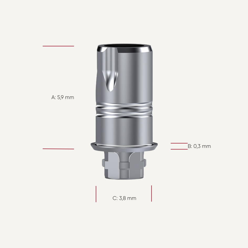 NeoBase® Abutments SSC gerader Schraubenzugangskanal