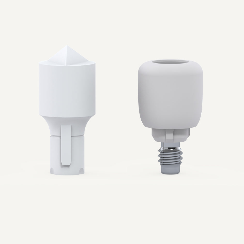 Ästhetisches Heilungsabutment mit ScanPeg