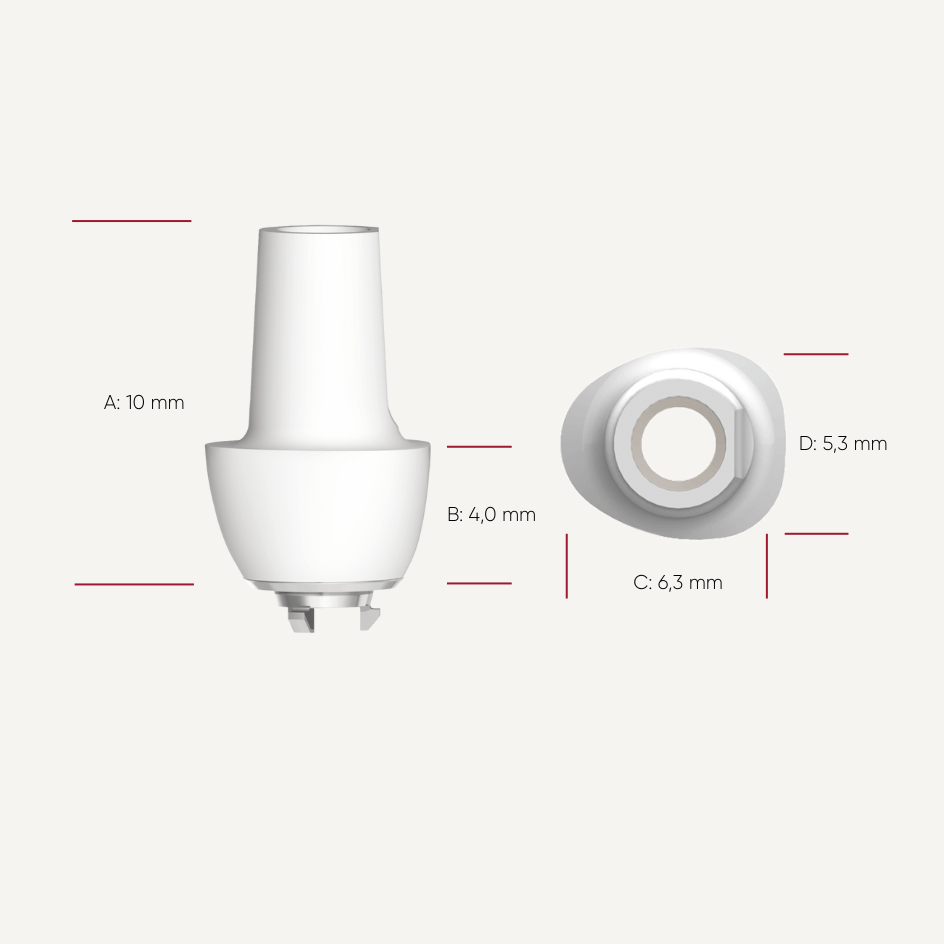 Anatomische Gingivaformer