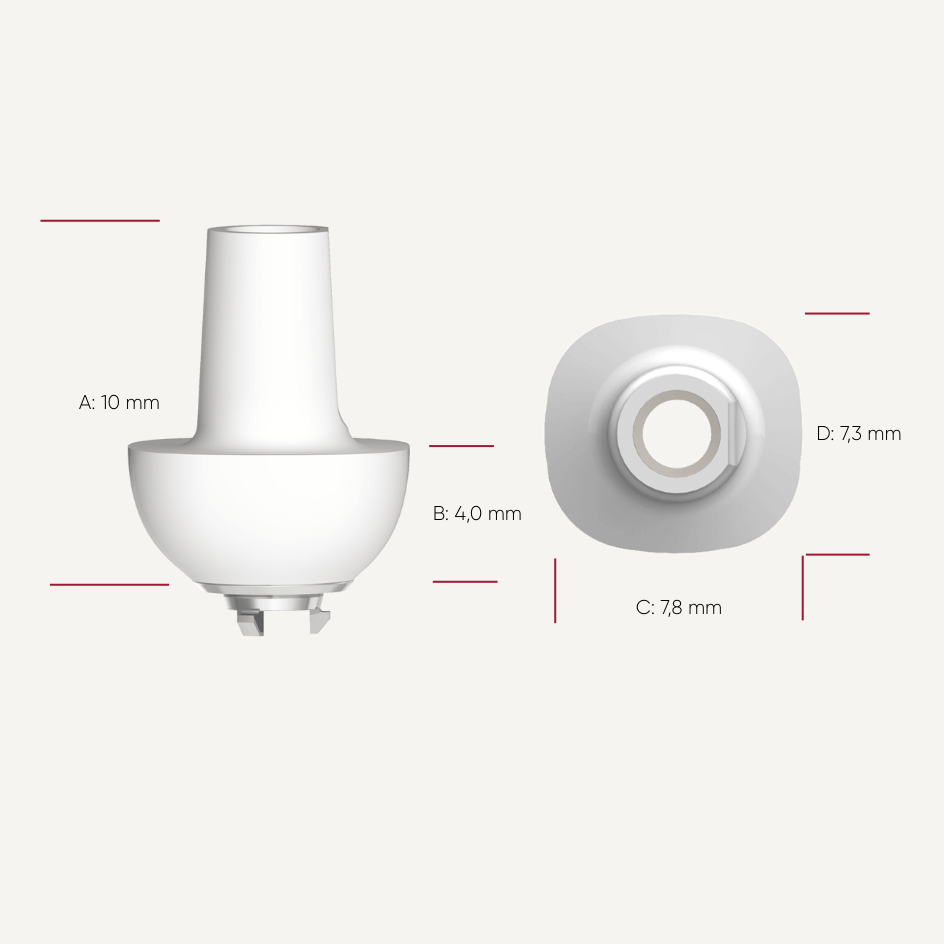 Anatomische Gingivaformer
