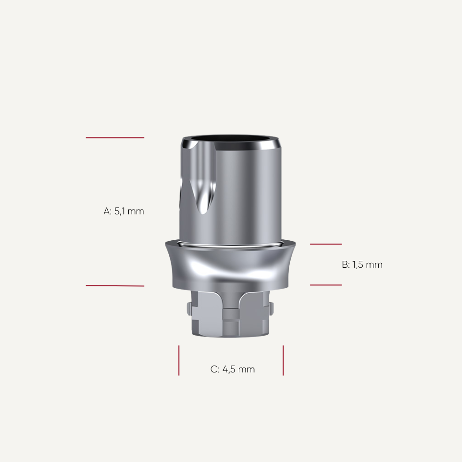 NeoBase® Abutments SSC gerader Schraubenzugangskanal