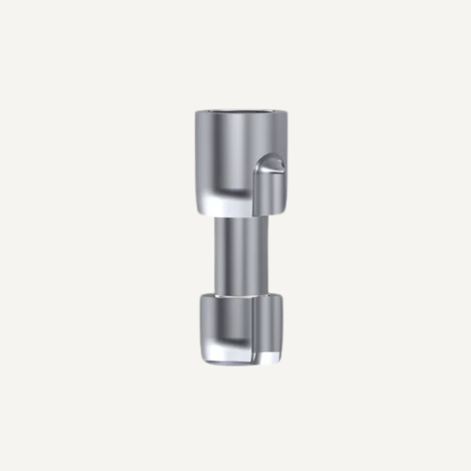 Digitales Modellimplantat und Befestigungsschraube