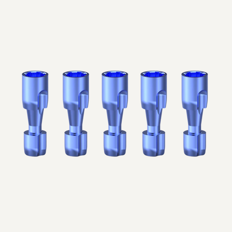 Digitales Modellimplantat und Befestigungsschraube