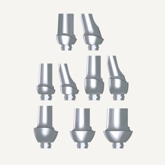 Präparierbare Titan Abutments